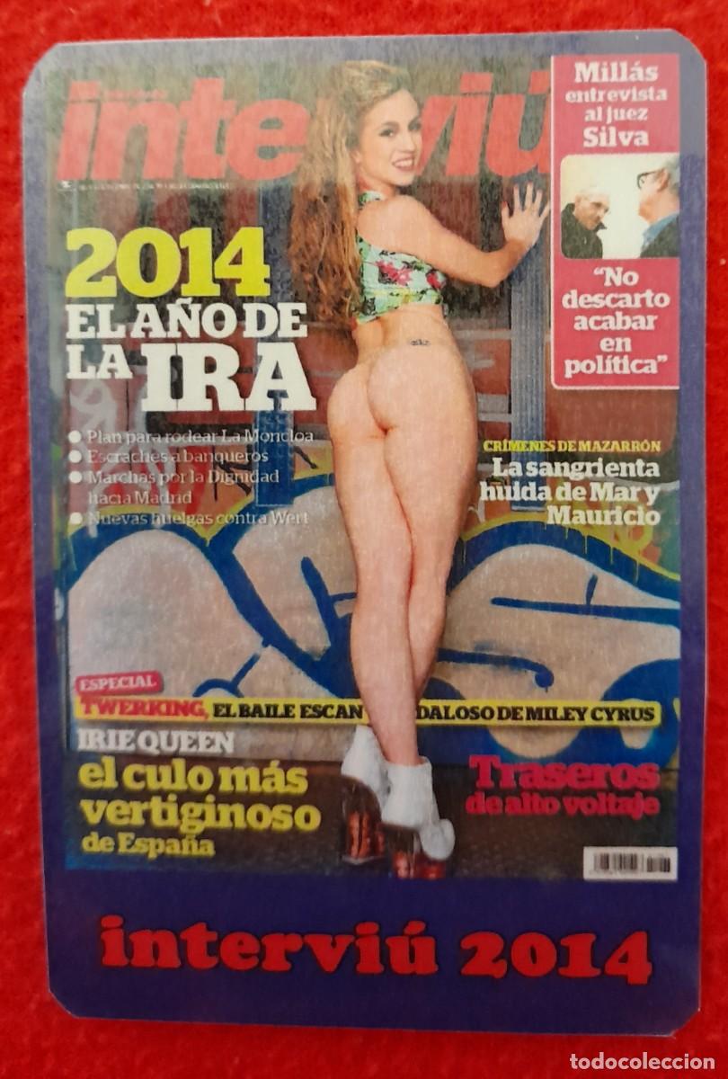 Calendriers: -86709 CALENDARIO DESNUDO FEMENINO, REVISTA INTERVIU 2014, EROTICO, A&Ntilde;O 2018, PRECIOSA MUJER