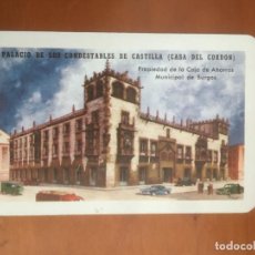 Calendarios: FOURNIER CAJA AHORROS MUNICIPAL BURGOS 1961 CALENDARIO ORIGINAL