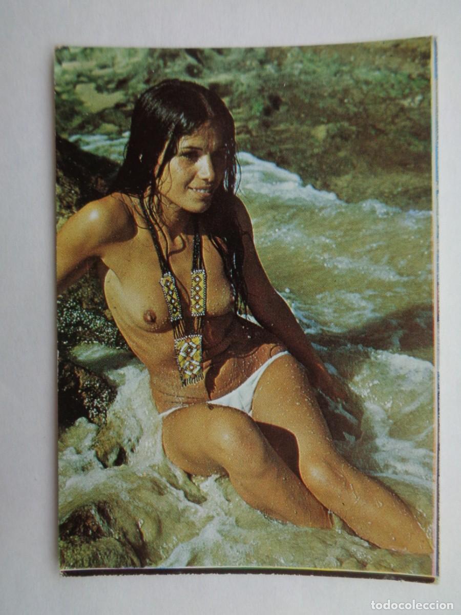 Calendarios: CALENDARIO DE BOLSILLO DE 1977 CON CHICA. PUBLICIDAD BAR NUEVO , TORREBLANCA ( SEVILLA )