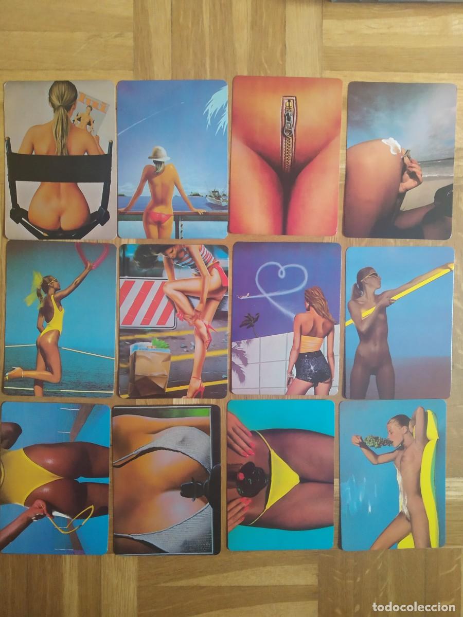 serie completa 12 calendarios chicas eroticas a - Compra venta en  todocoleccion