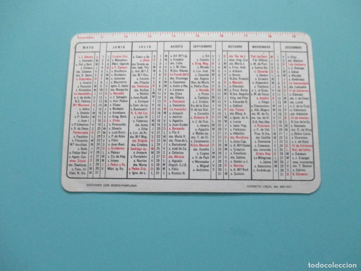 Calendarios: calendarios de bolsillo - Foto 2