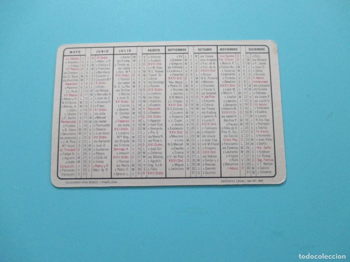 Calendarios: calendarios de bolsillo - Foto 2