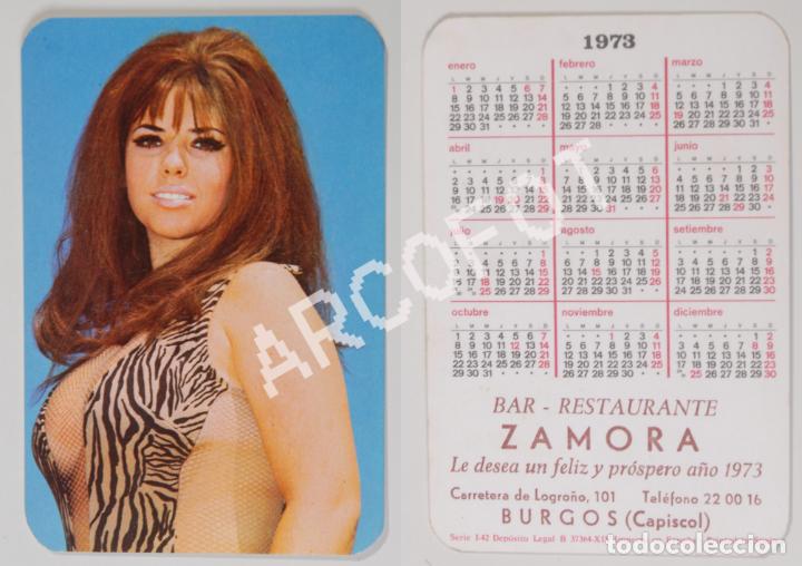 Kalender: Calendario de 1973 - BAR RESTAURANTE ZAMORA - BURGOS (CAPISCOL)