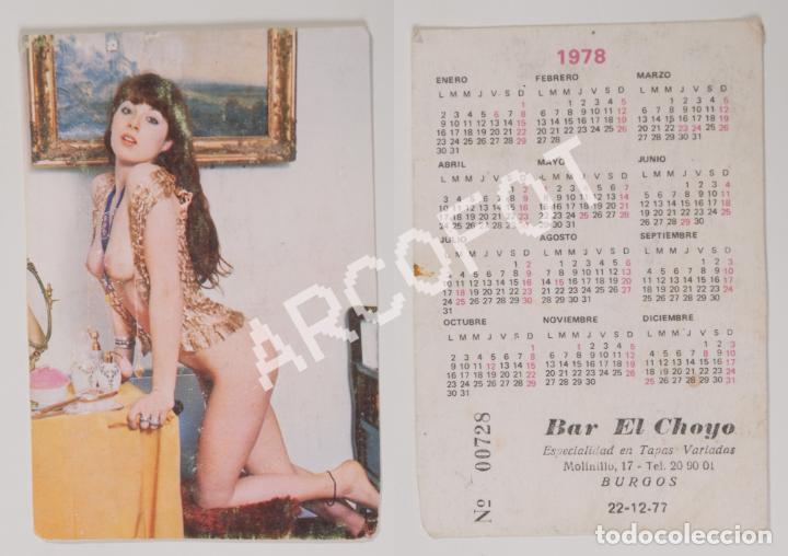 Kalender: Calendario de 1978 - BAR EL CHOYO - BURGOS - N&ordm; 00728