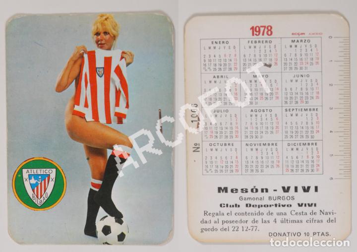 Kalender: Calendario de 1978 - ATLETICO BILBAO - MES&Oacute;N VIVI - GAMONAL - BURGOS - N&ordm; 1006