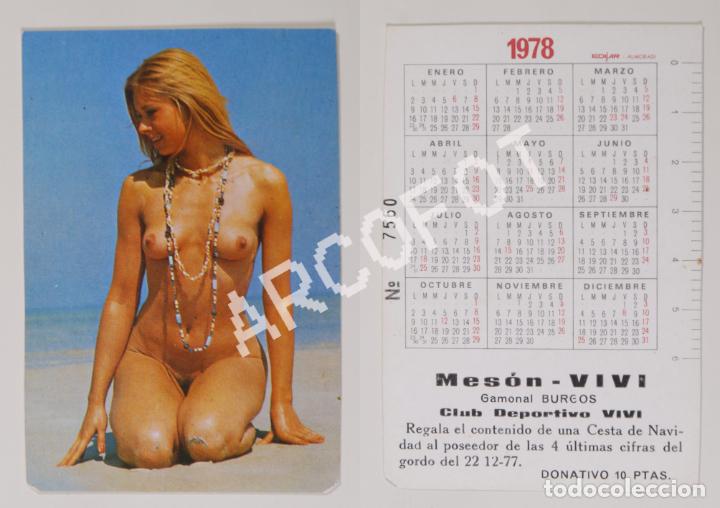 Kalender: Calendario de 1978 - MES&Oacute;N VIVI - GAMONAL - BURGOS - N&ordm; 7560