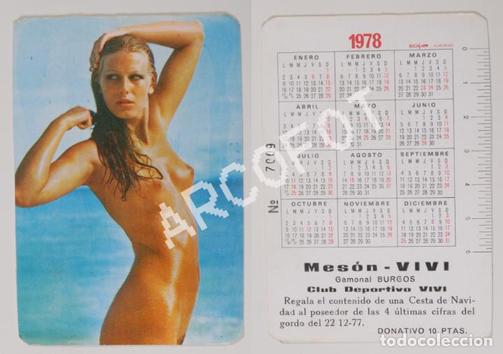 Kalender: Calendario de 1978 - MES&Oacute;N VIVI - GAMONAL - BURGOS - N&ordm; 7009