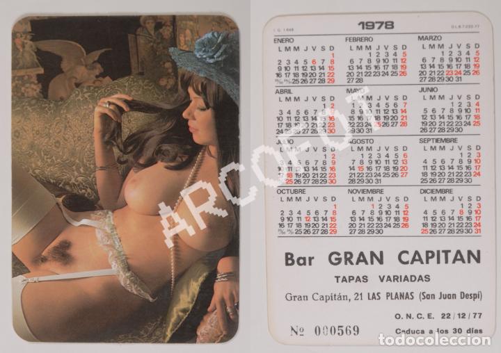 Kalender: Calendario de 1978 - BAR GRAN CAPIT&Aacute;N - LAS PLANAS (SAN JUAN DESP&Iacute;) - N&ordm; 000569 ONCE 22/12/77