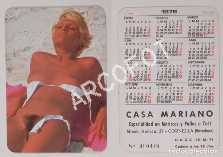 Kalender: Calendario de 1978 - CASA MARIANO - CORNELL&Aacute; (BARCELONA) - N&ordm; 000448 ONCE 22/12/77