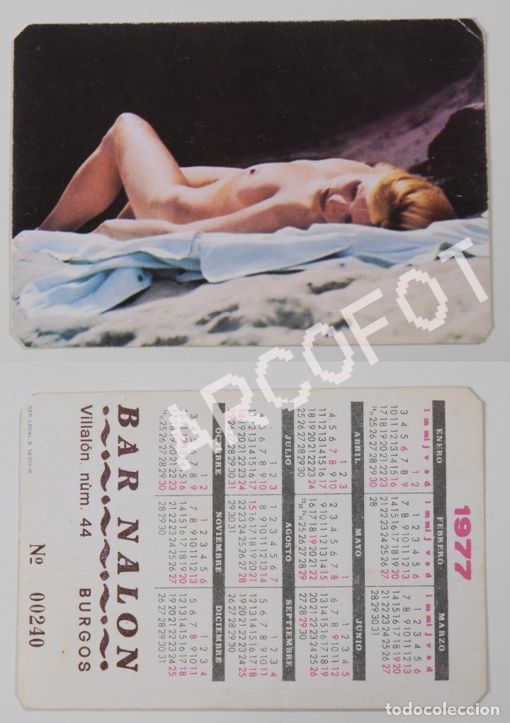 Calendriers: Calendario de 1977 - BAR NAL&Oacute;N - BURGOS - N&ordm; 00240