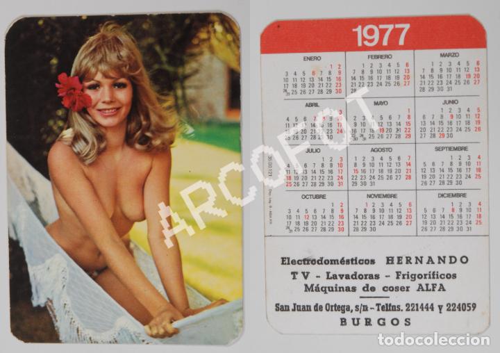 Calendriers: Calendario de 1977 - ELECTRODOM&Eacute;STICOS HERNANDO - BURGOS