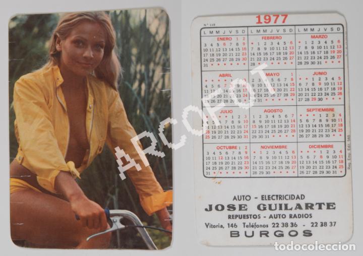 Calendriers: Calendario de 1977 - AUTO ELECTRICIDAD JOS&Eacute; GUILARTE - BURGOS