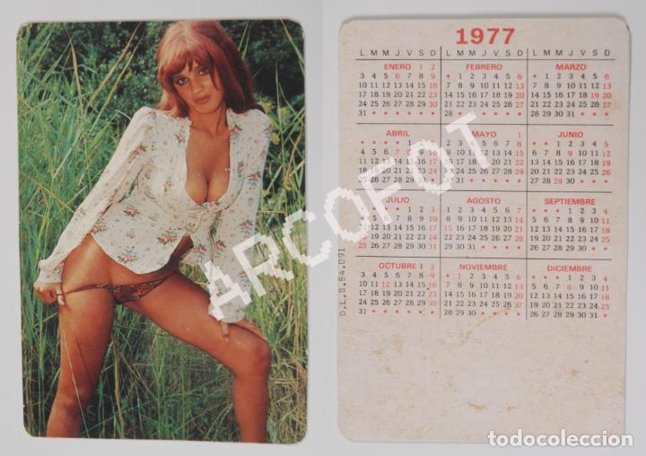 Calendriers: Calendario de 1977 - ER&Oacute;TICO - DESNUDO FEMENINO - MUJER DESNUDA