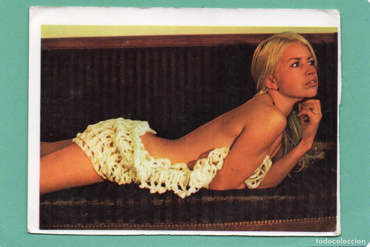 Calendars: Calendario de Chicas 1976 - SERIE 76 B-5 PLAYA - N&ordm; 19 - DLB. 45.217