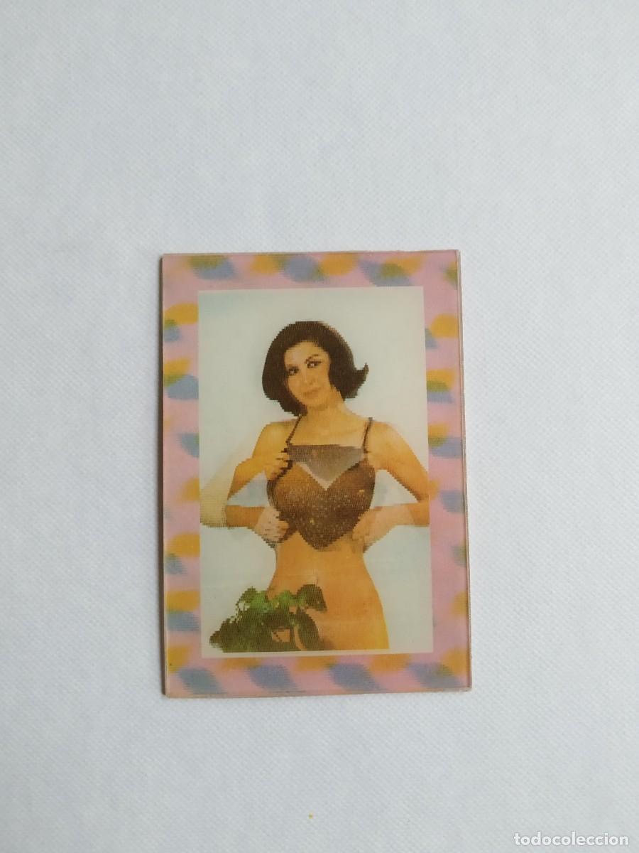 Calendars: CALENDARIO CHICA EROTICA HOLOGRAFICA A&Ntilde;O 1977 VER FOTOS