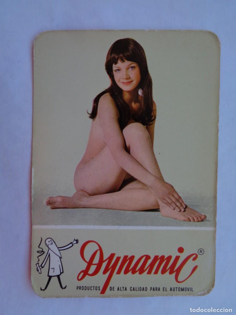 Calendarios: CALENDARIO DE BOLSILLO DE 1975 CON CHICA , PUBLICIDAD DYNAMIC ( PRODUCTOS PARA EL AUTOMOVIL )