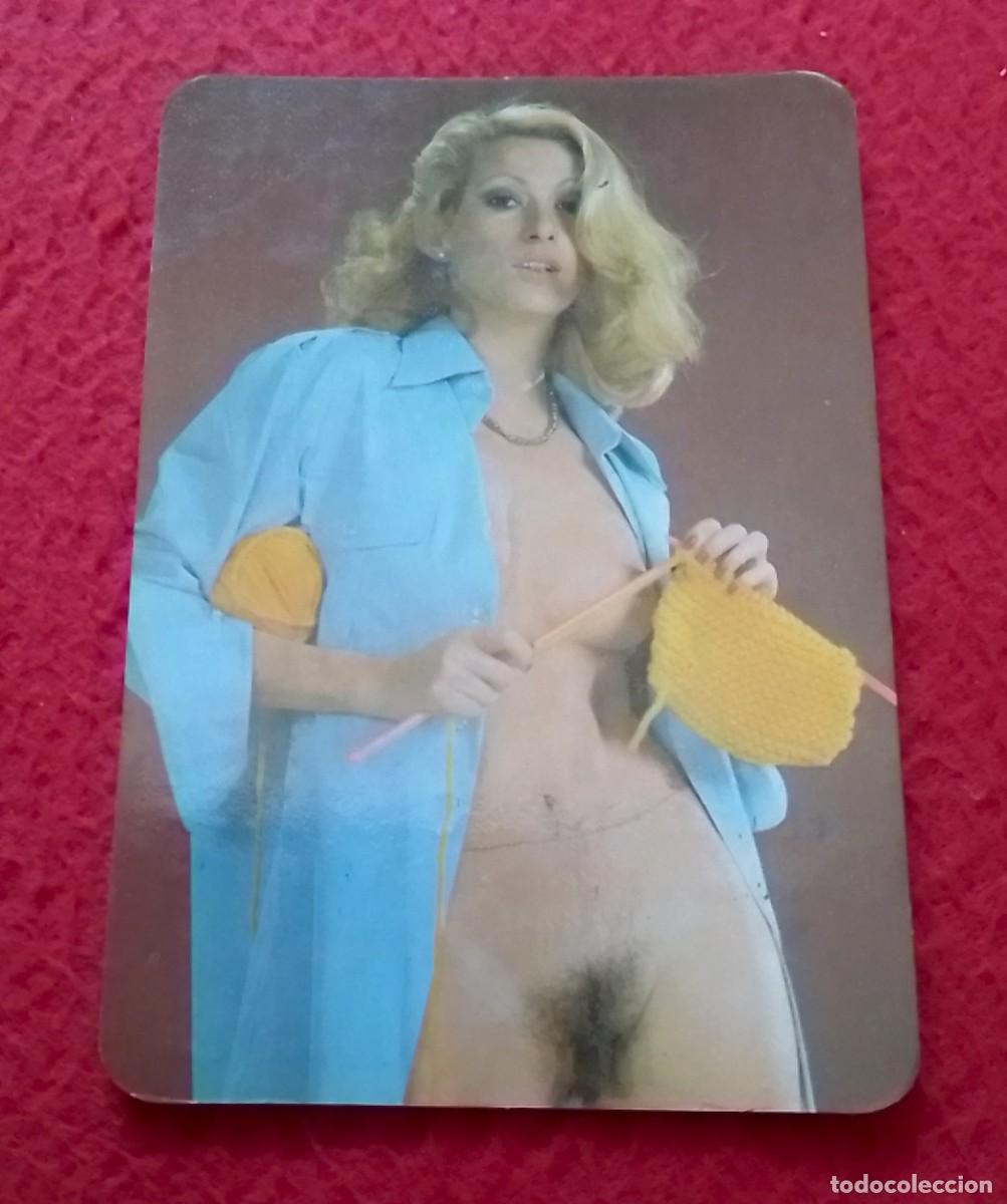 Calendars: ANTIGUO CALENDARIO DE BOLSILLO A&Ntilde;O 1977 CHICA MUJER RESTAURANTE BAR CASTILLA VILASAR MAR BARCELONA..