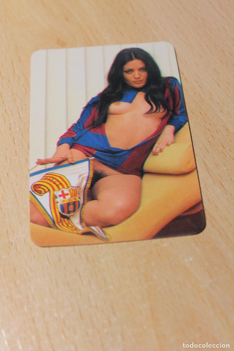 Kalender: CALENDARIO DE CHICA DE FUTBOL. SIN PUBLICIDAD. A&Ntilde;O 1978. F.C. BARCELONA. DE SERIE ESPA&Ntilde;OLA.