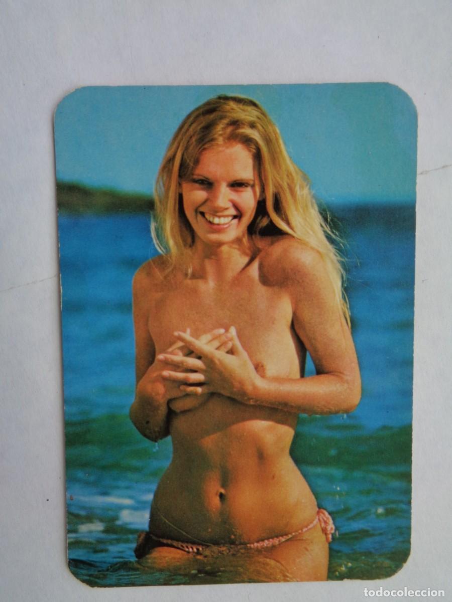 Calendars: CALENDARIO DE BOLSILLO DE 1977 CON CHICA. PUBLICIDAD BAR NUEVO LOS MOLINAS, DOS HERMANAS ( SEVILLA )