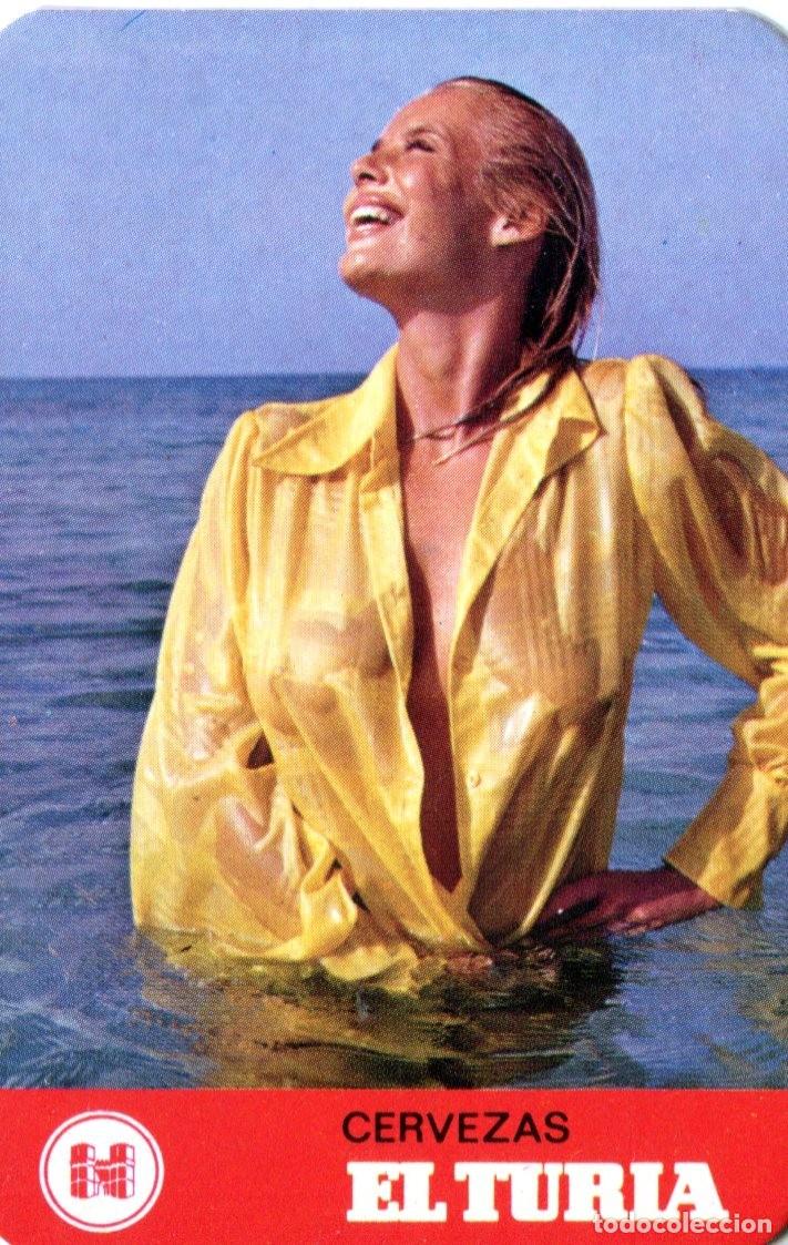 Calendriers: Calendario de Publicidad 1975 - CERVEZAS STARK - EL TURIA (Bebidas) Chica