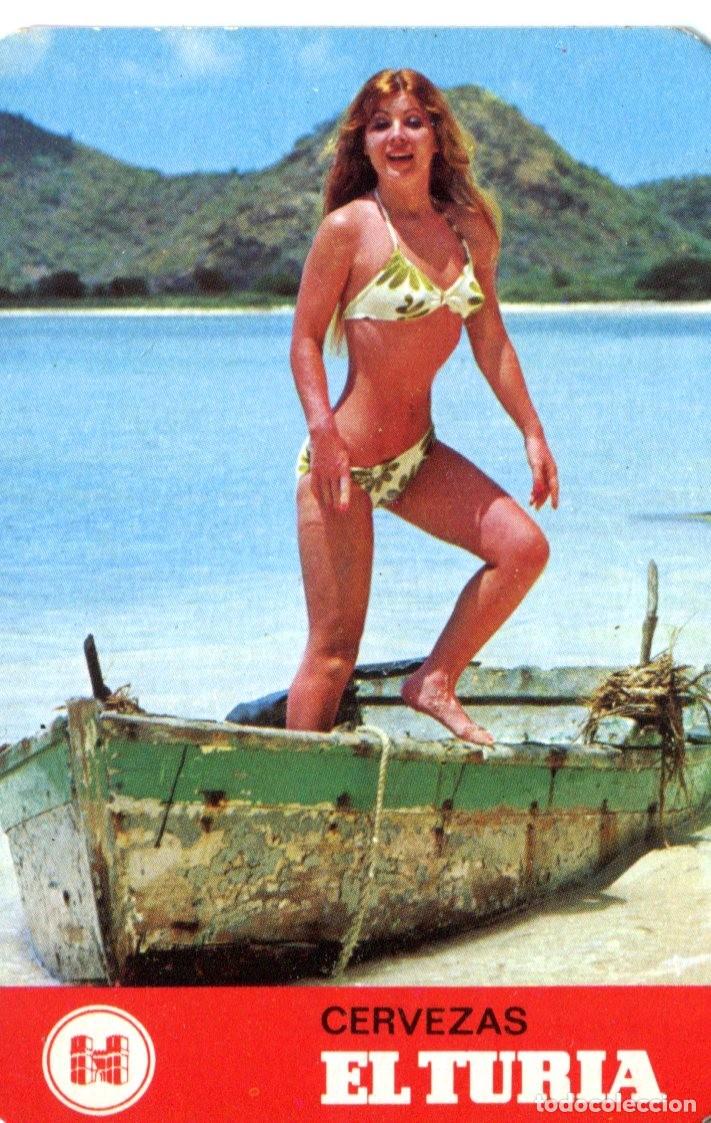Calendars: Calendario de Publicidad 1974 - CERVEZAS STARK - EL TURIA (Bebidas) Chica