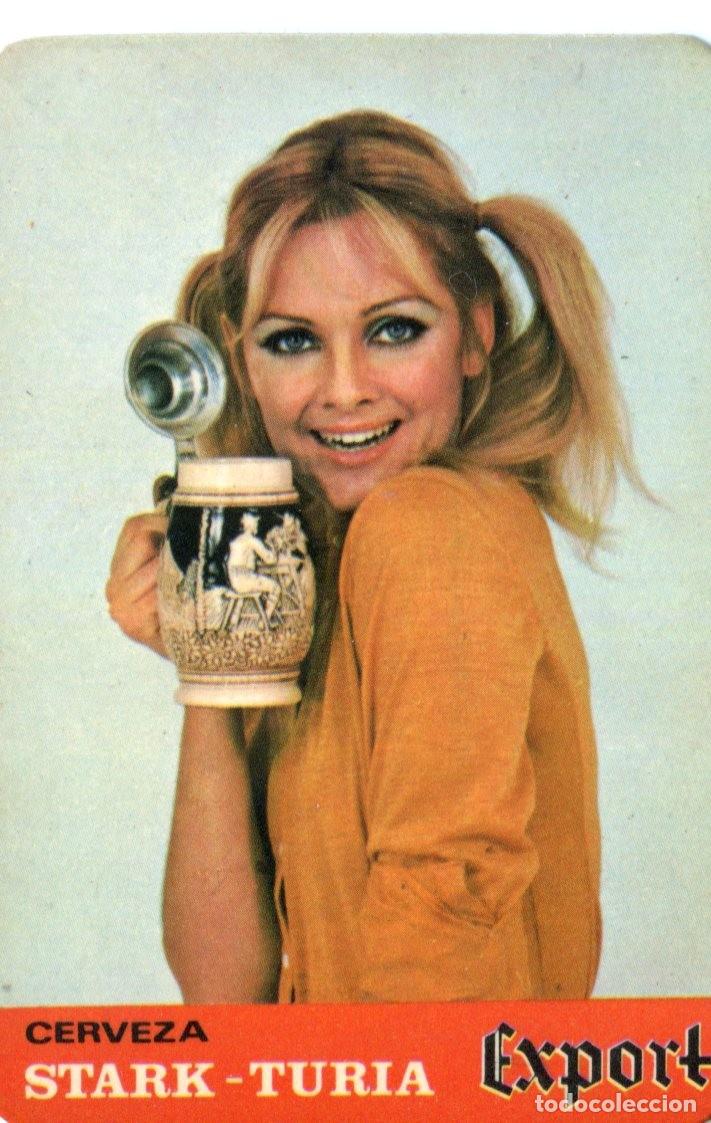 Calendars: Calendario de Publicidad 1973 - CERVEZAS STARK - EL TURIA (Bebidas) Chica