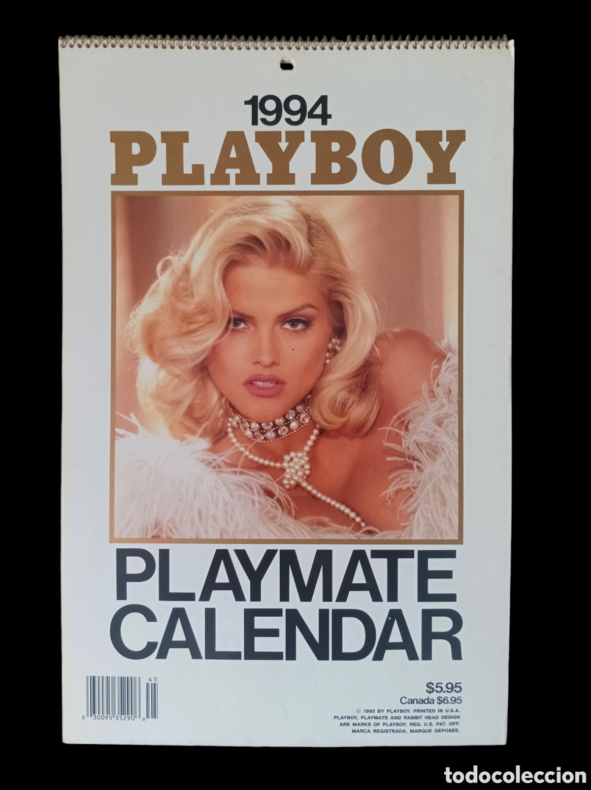 Calendars: Antiguo Calendario PLAYBOY 1994 de pared. PLAYMATE calendar. Original y completo.