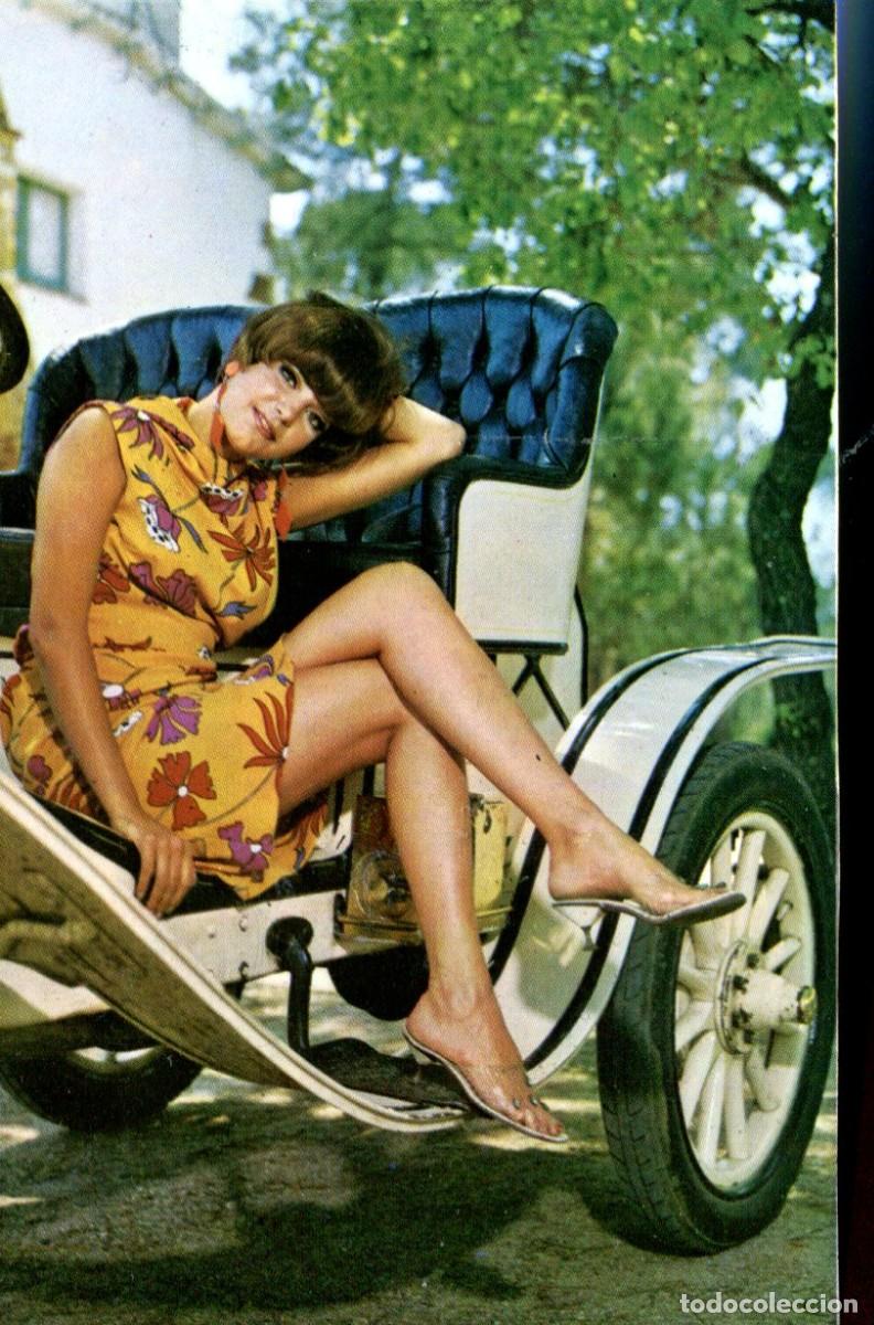 Calendriers: calendario de serie DLB 33.516, serie 26, n&ordm; 1 de chicas, a&ntilde;o 1968.
