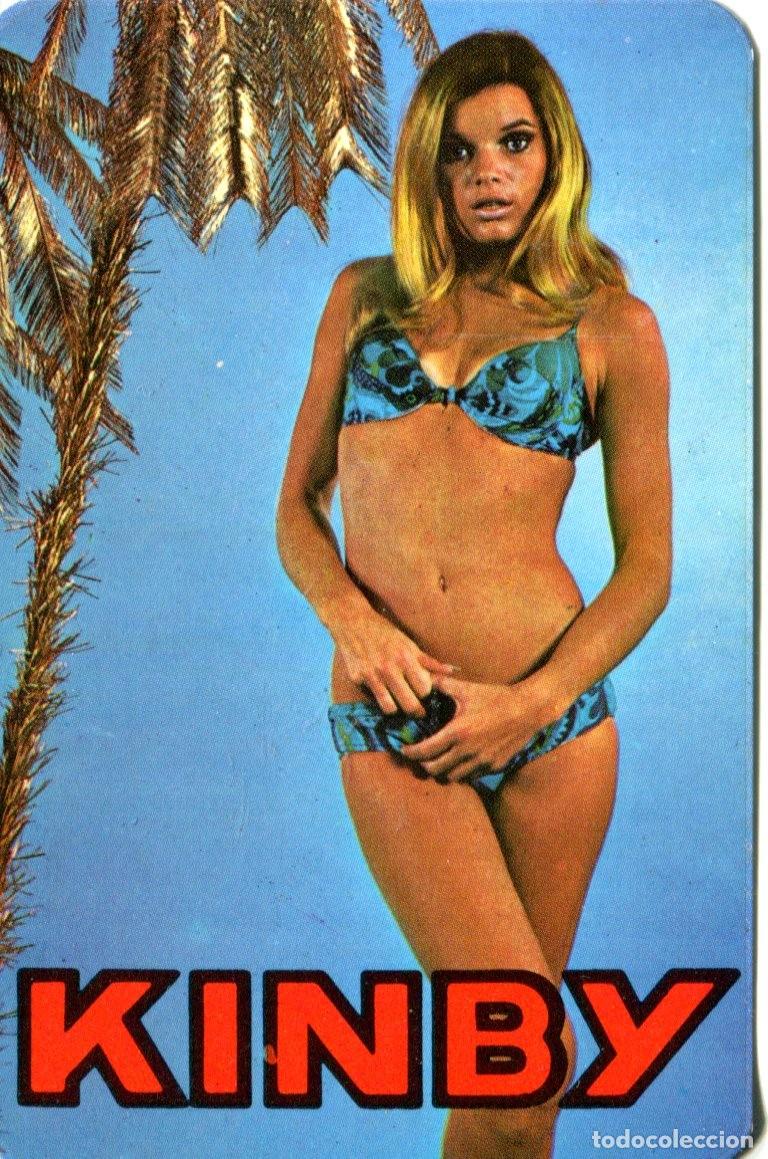 Calendriers: CALENDARIO PUBLICITARIO ER&Oacute;TICO DE CHICA. ACCESORIOS PARA EL AUTOM&Oacute;VIL. KINBY. A&Ntilde;O 1971