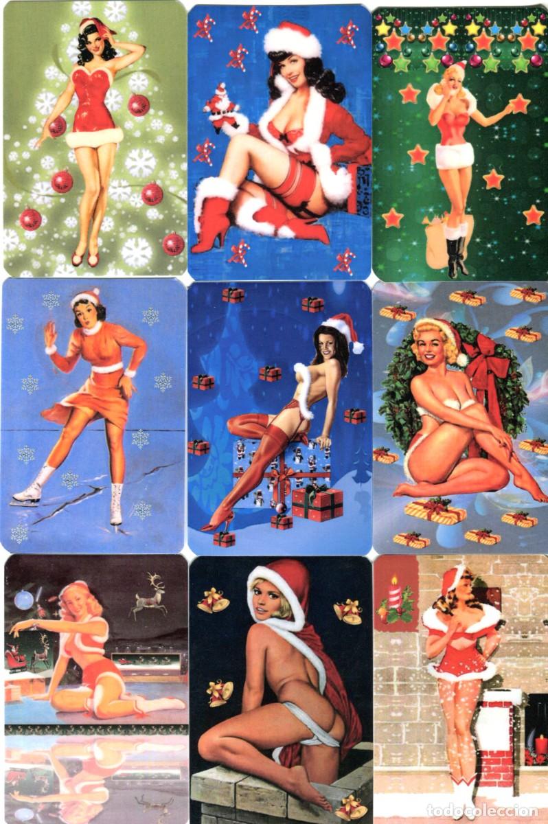 Calendriers: 9 CALENDARIOS CHICAS EROTICO DESNUDO NAVIDAD A&Ntilde;O 2015
