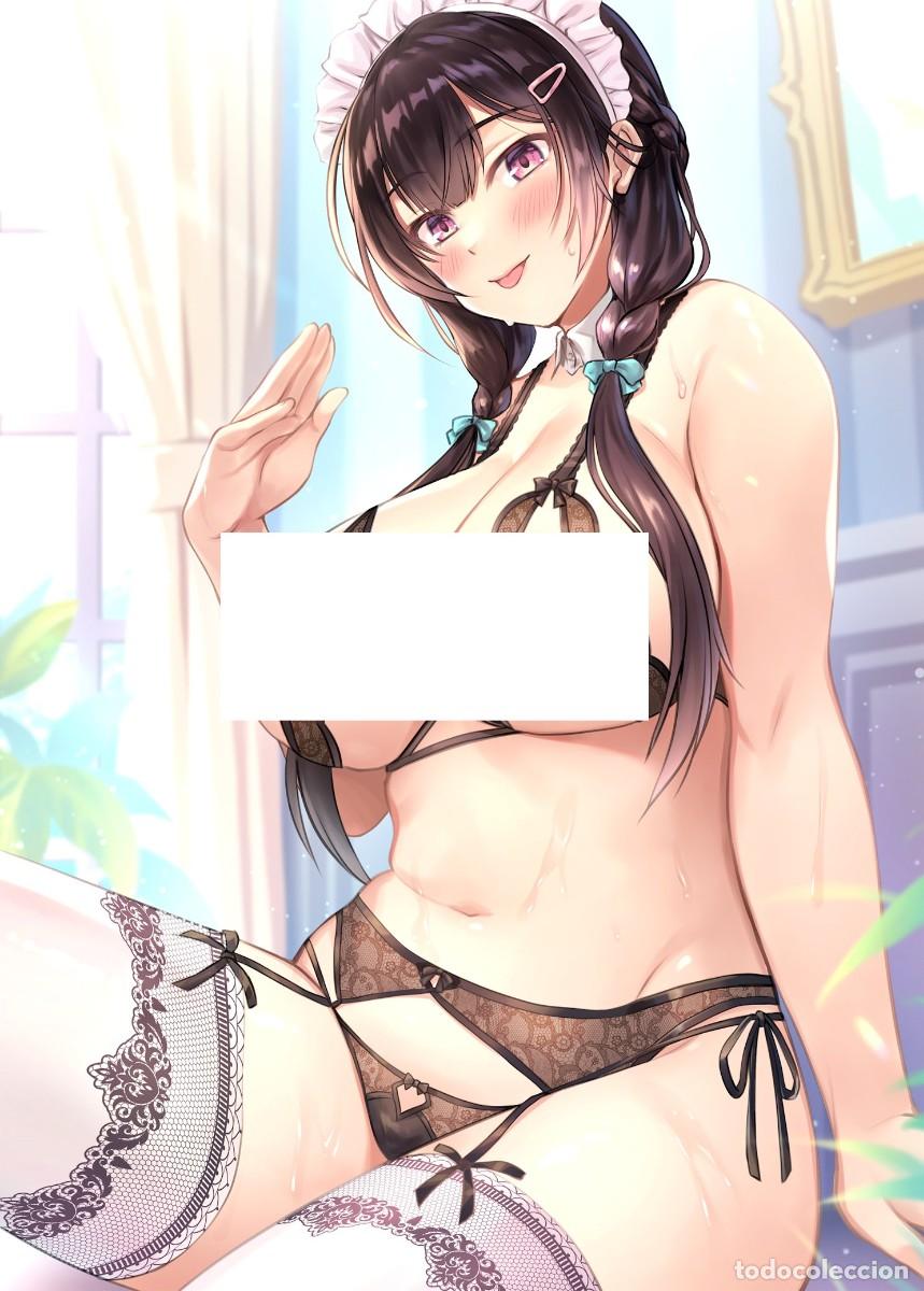 Calendars: CALENDARIO 2018: Hinamo - Big Breast in Lingerie - Hentai Manga Porn X - 6,5x9 cm (D01)