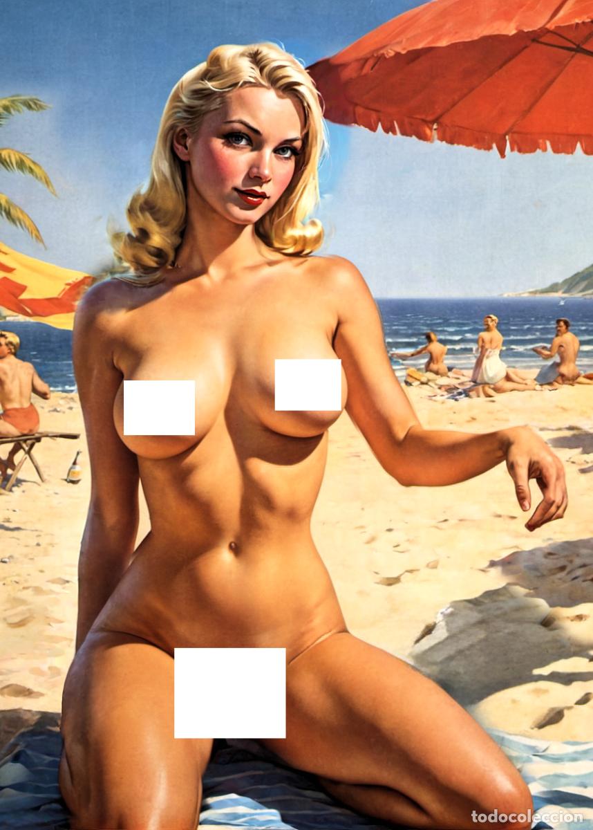 Calendarios: CALENDARIO CHICAS: Vintage Elegance & Beauty Pin Up Art - Calendar 1973 - 6,5x9 cm (00C)