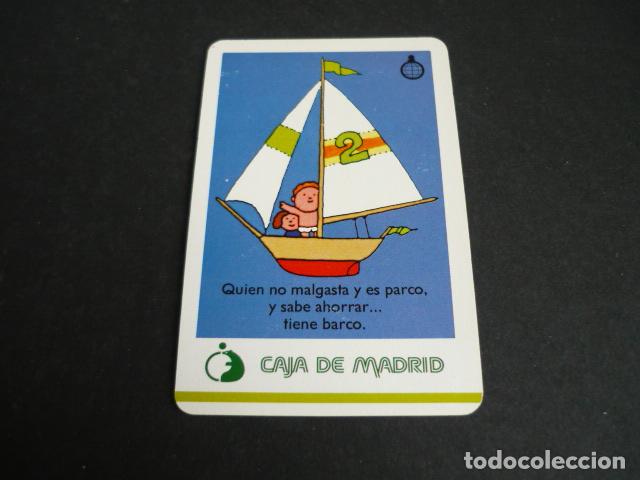 Calendarios: CAJA DE MADRID CALENDARIO FOURNIER 1988