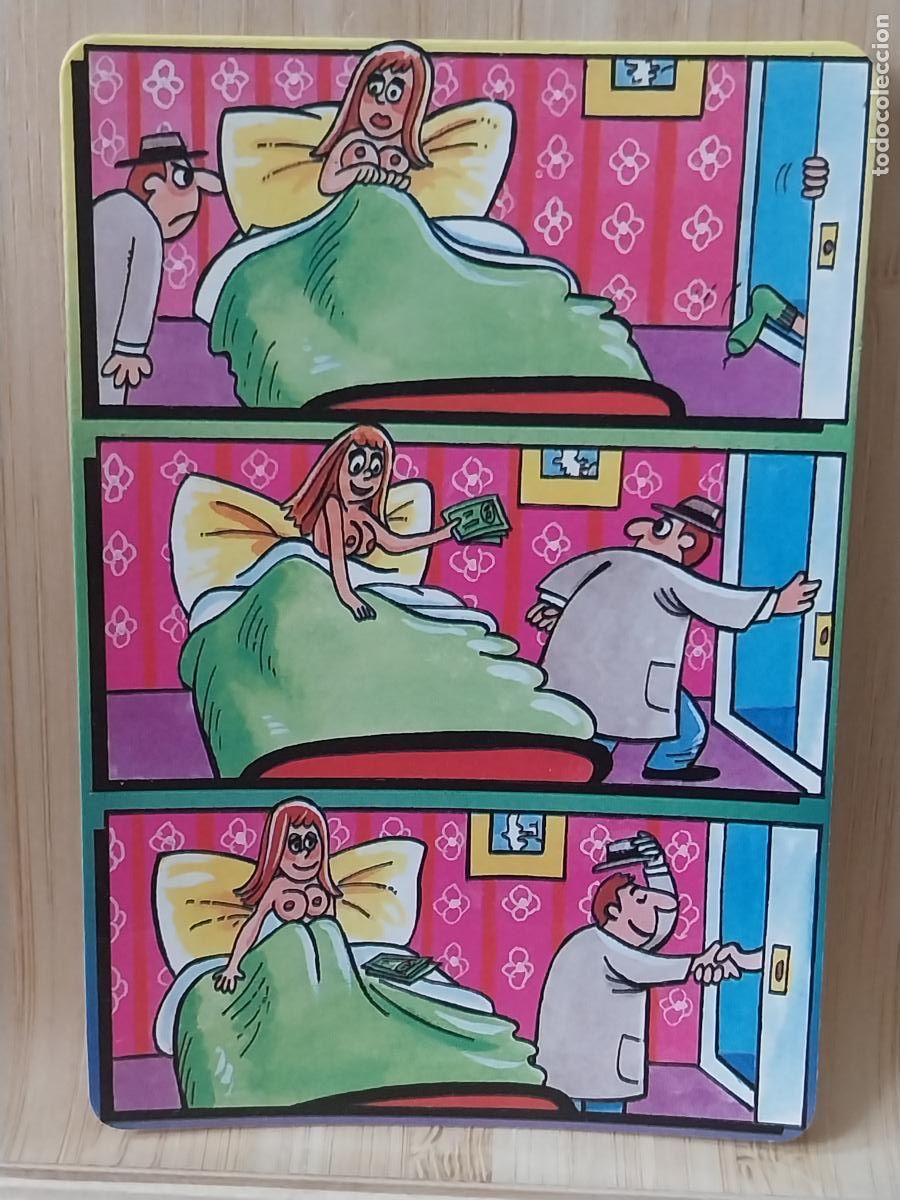 Calendarios: ILUSTRACION PICARA CAMA CALENDARIO 1991 PUBLICIDAD DECORACIONES DONOSTIARRA MADRID MP 130