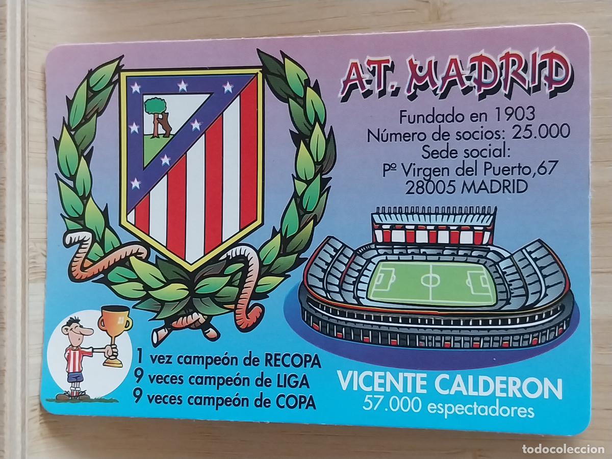 Calendarios: ILUSTRACION ATLETICO MADRID ESTADIO CALENDARIO 1998 PUBLICIDAD LORENGAR MADRID W.C.B.N. 611