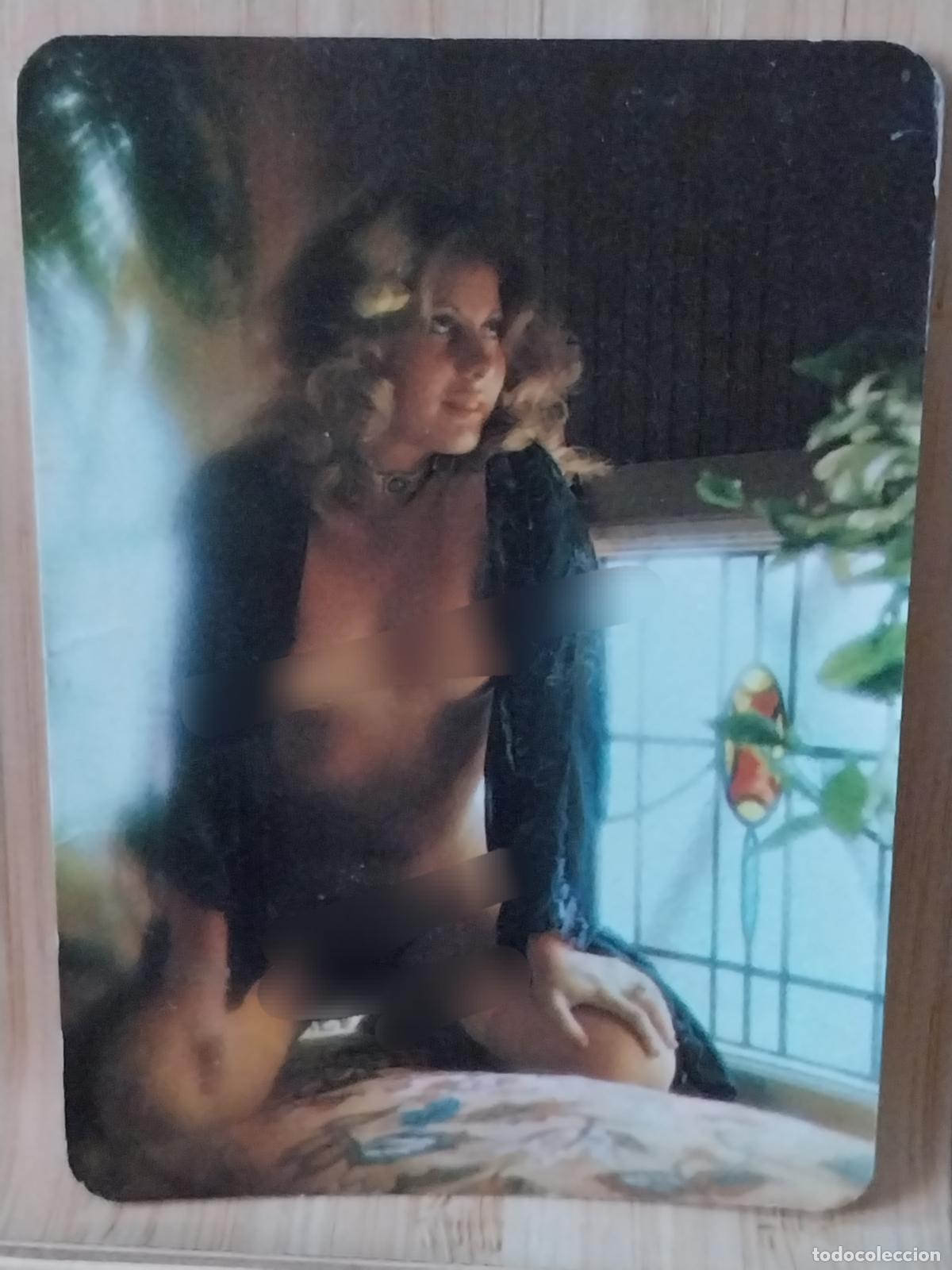 Calendarios: CALENDARIO ER&Oacute;TICO ARRODILLADA A&Ntilde;O 1979 PUBLI BAR ECONOMICO REF 3500186