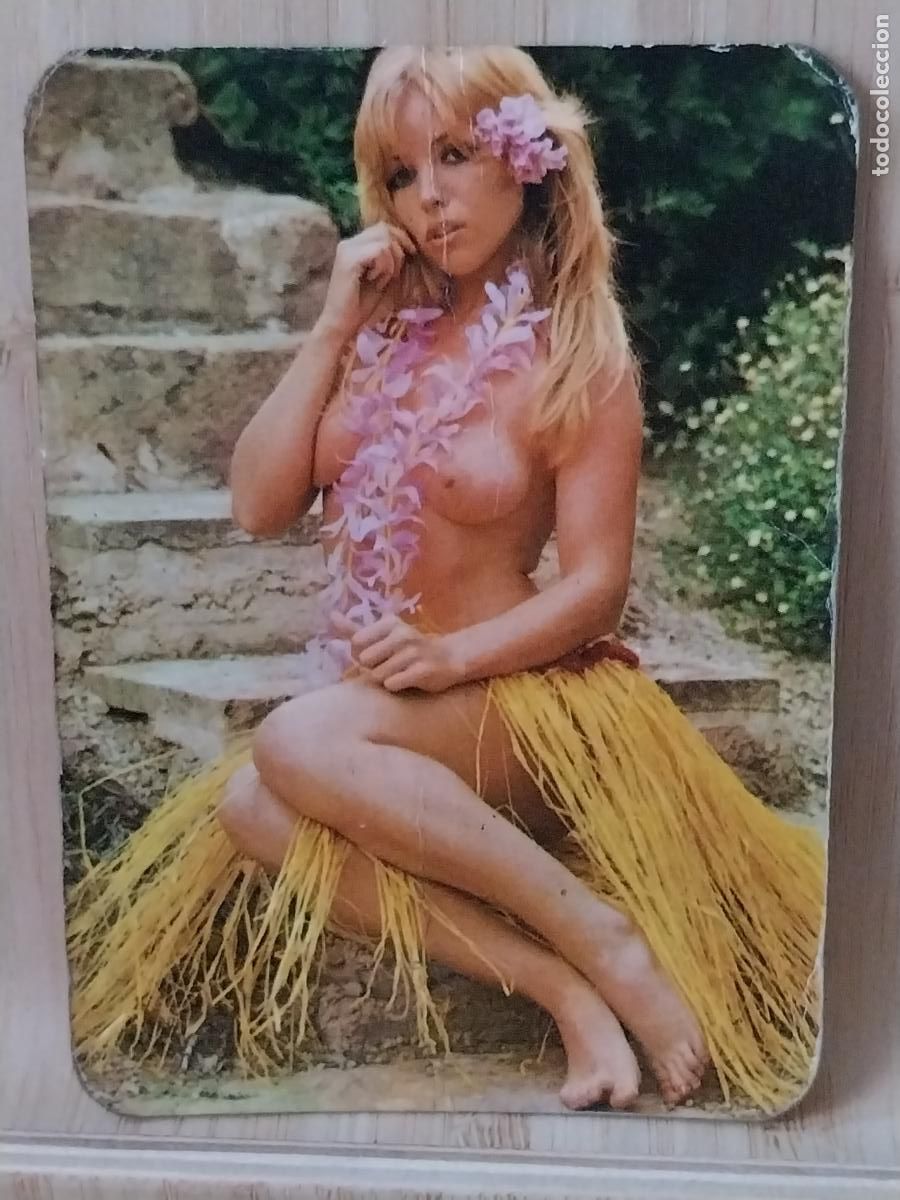 Calendarios: CALENDARIO ER&Oacute;TICO COLLAR FLORES 1977 PUBLI BAR SOMOZAS FERROL CAUDILLO