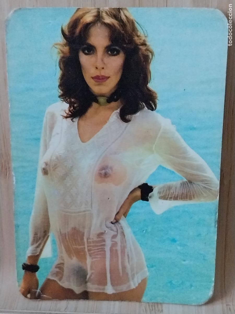 Calendarios: CALENDARIO ER&Oacute;TICO TRASPARENCIAS 1977 PUBLI FELIX CASTRO TORRENUEVA C REAL I.G. 1500