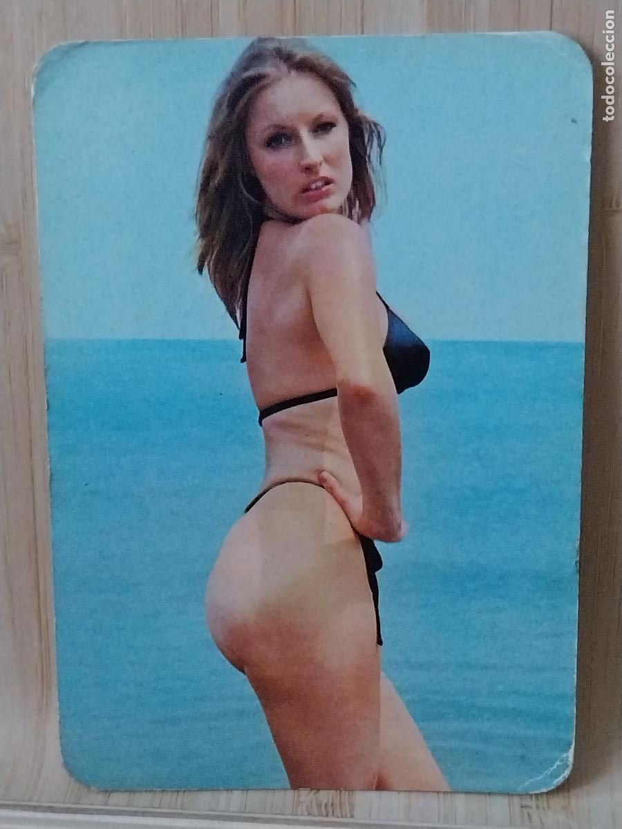 Calendarios: CALENDARIO ER&Oacute;TICO BA&Ntilde;ADOR PLAYA 1977 PUBLI FELIX CASTRO TORRENUEVA C REAL I.G.1500
