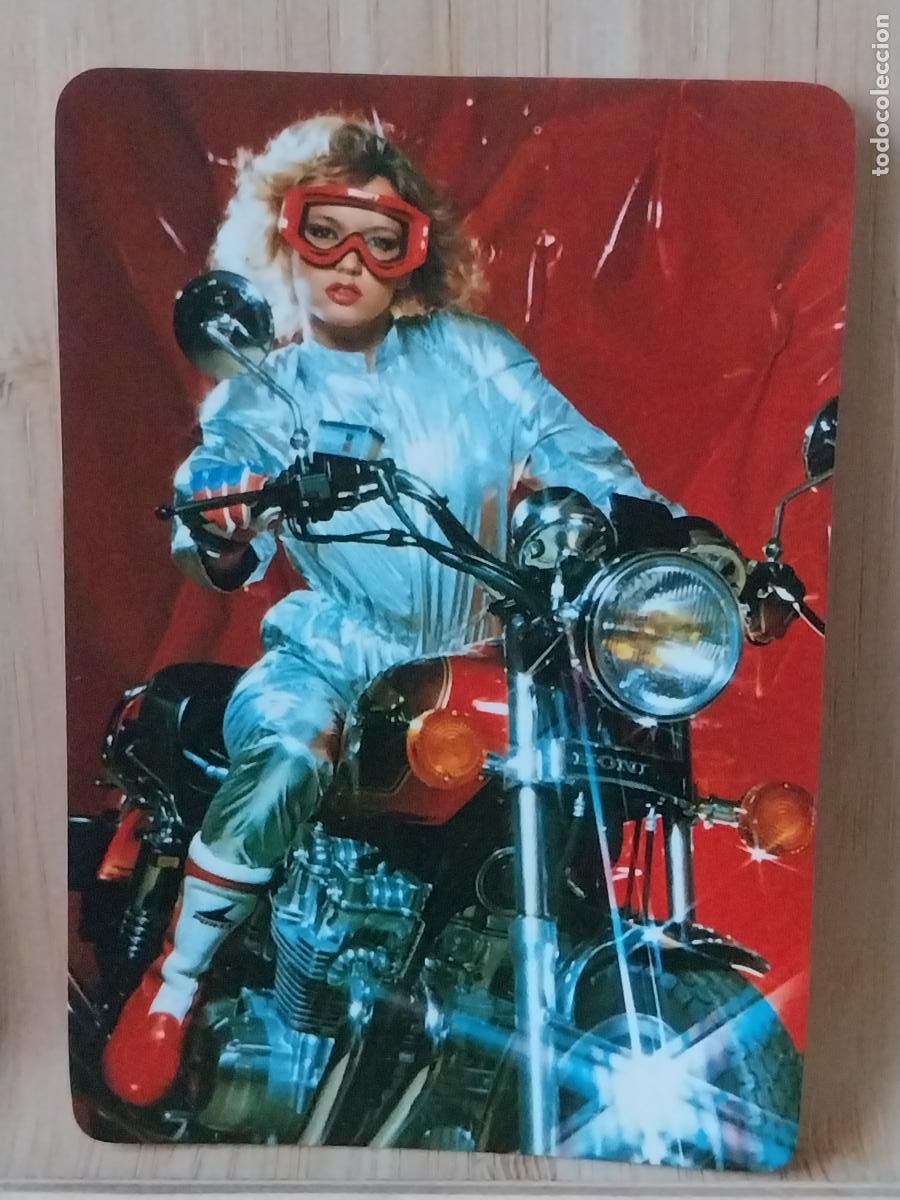 Calendarios: CALENDARIO CHICA MOTO HONDA 1986 PUBLI DECORACIONES DONOSTIARRA MADRID REF CLB.1111