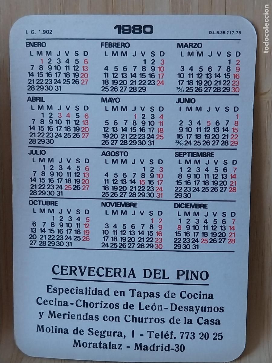Calendarios: CALENDARIO EROTICO MUJER ASIATICA A&Ntilde;O 1980 PUBLI CERVECERIA EL PINO REF I.G. 1902