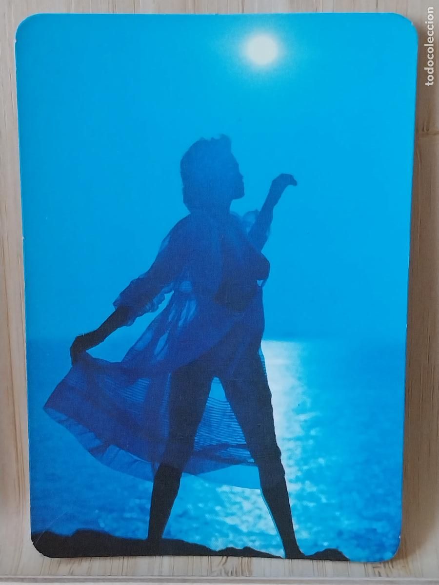 Calendarios: CALENDARIO EROTICO SILUETA MAR A&Ntilde;O 1986 PUBLICIDAD BAR AUTO ESCUELAS OPORTO REF CLB.1109