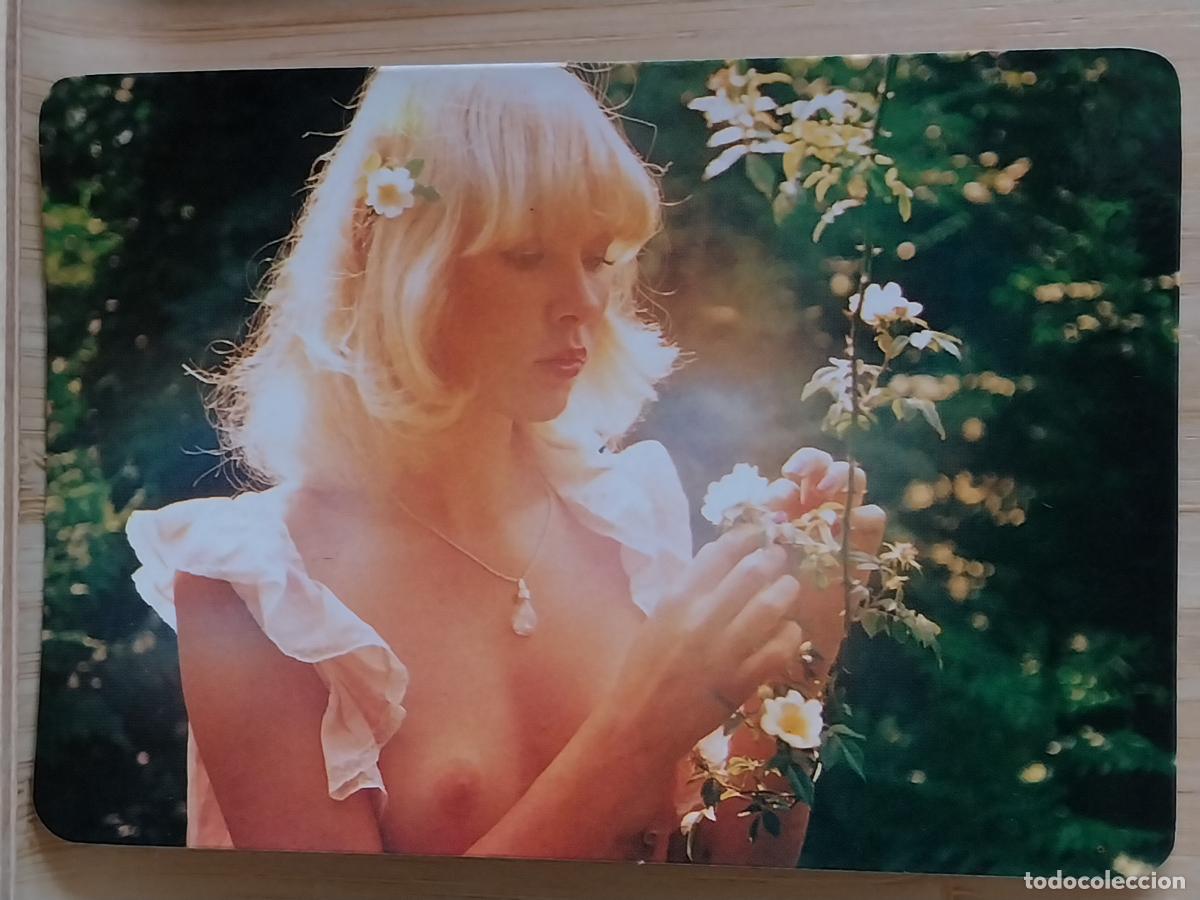 Calendarios: CALENDARIO EROTICO FLORES A&Ntilde;O 1983 PUBLICIDAD BAR EL CRUCE PASEO EXTREMADURA M9 139