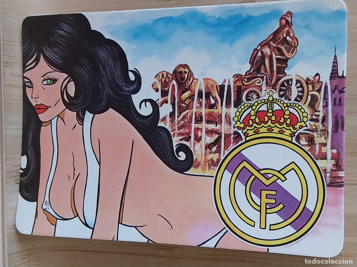 Calendarios: REAL MADRID ILUSTRACION A&Ntilde;O 1989 * PUBLI ALUMINIOS JUANCA REF MP 167
