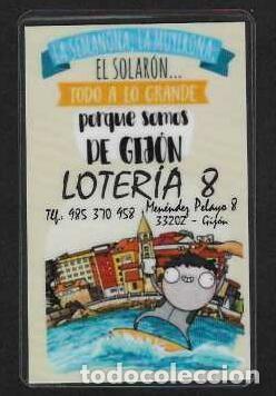 Calendarios: CALENDARIO DE BOLSILLO A&Ntilde;O 2023 ADMINISTRACI&Oacute;N LOTER&Iacute;A - LOTER&Iacute;A 8 - GIJ&Oacute;N - VER FOTO REVERSO