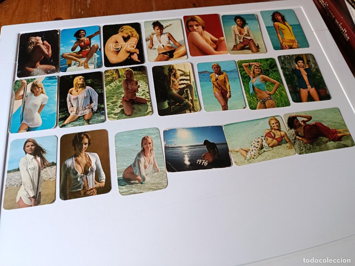 Calendarios: 20 CALENDARIO DE BOLSILLO O ALMANAQUE A&Ntilde;O 1976 VER FOTO