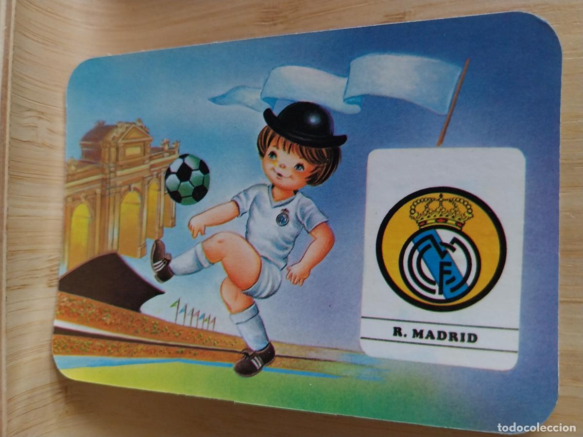 Calendarios: REAL MADRID FUTBOL CALENDARIO A&Ntilde;O 1988 * PUBLICIDAD CAFETERIA SIETE MAS REF 822