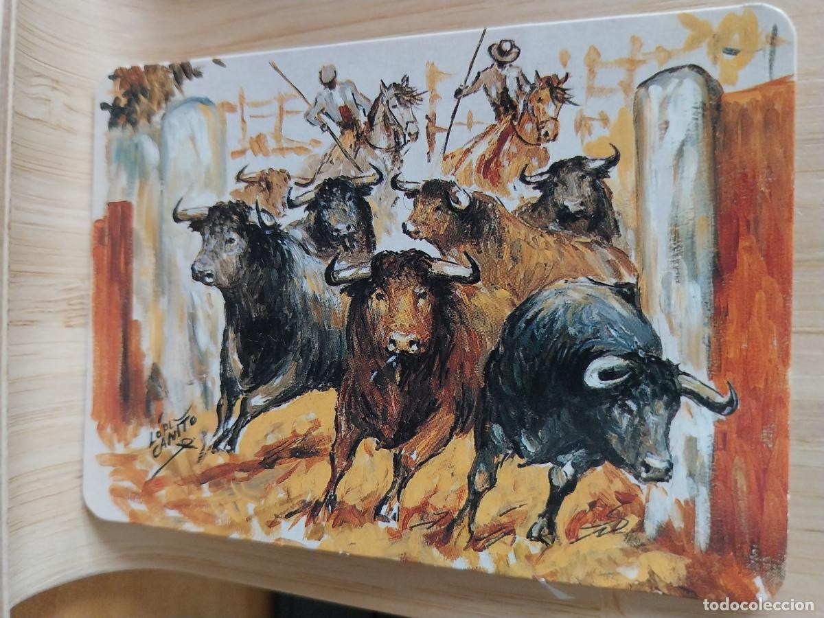 Calendarios: TAUROMAQUIA ILUSTRACI&Oacute;N CALENDARIO A&Ntilde;O 2001 * PUBLICIDAD BAR ACUEDUCTO PILILLAS REF BO 657