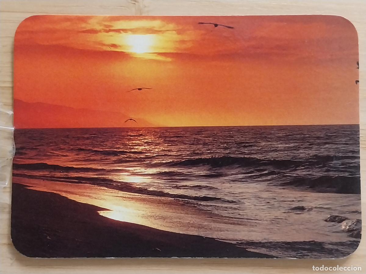 Calendarios: ATARDECER MAR CALENDARIO 1992 PUBLI SALM&Oacute;N NORUEGO AHUMADO REF WCB 242