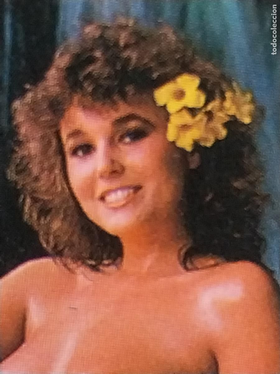 Calendarios: MUJER PELO FLORES AMARILLOS ADULTOS 1988 PUBLI MOMO&acute;S FRANKFURT MORATALAZ REF MP 137